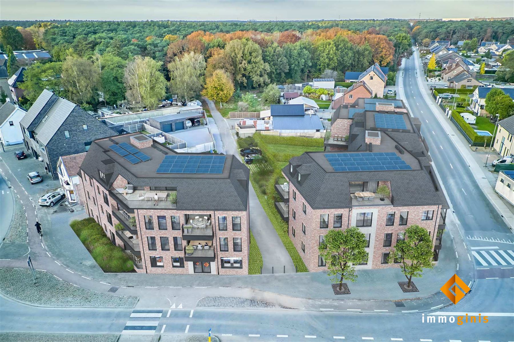 Tweede verdieping: appartement met 2 slaapkamers en ruim overdekt terras. - foto 4