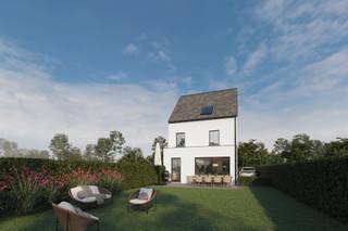 Energiezuinige half-open nieuwbouwwoning, rustig gelegen in een zijstraat van het centrum van Hulshout. De woning is gelijkvloers ingedeeld als...