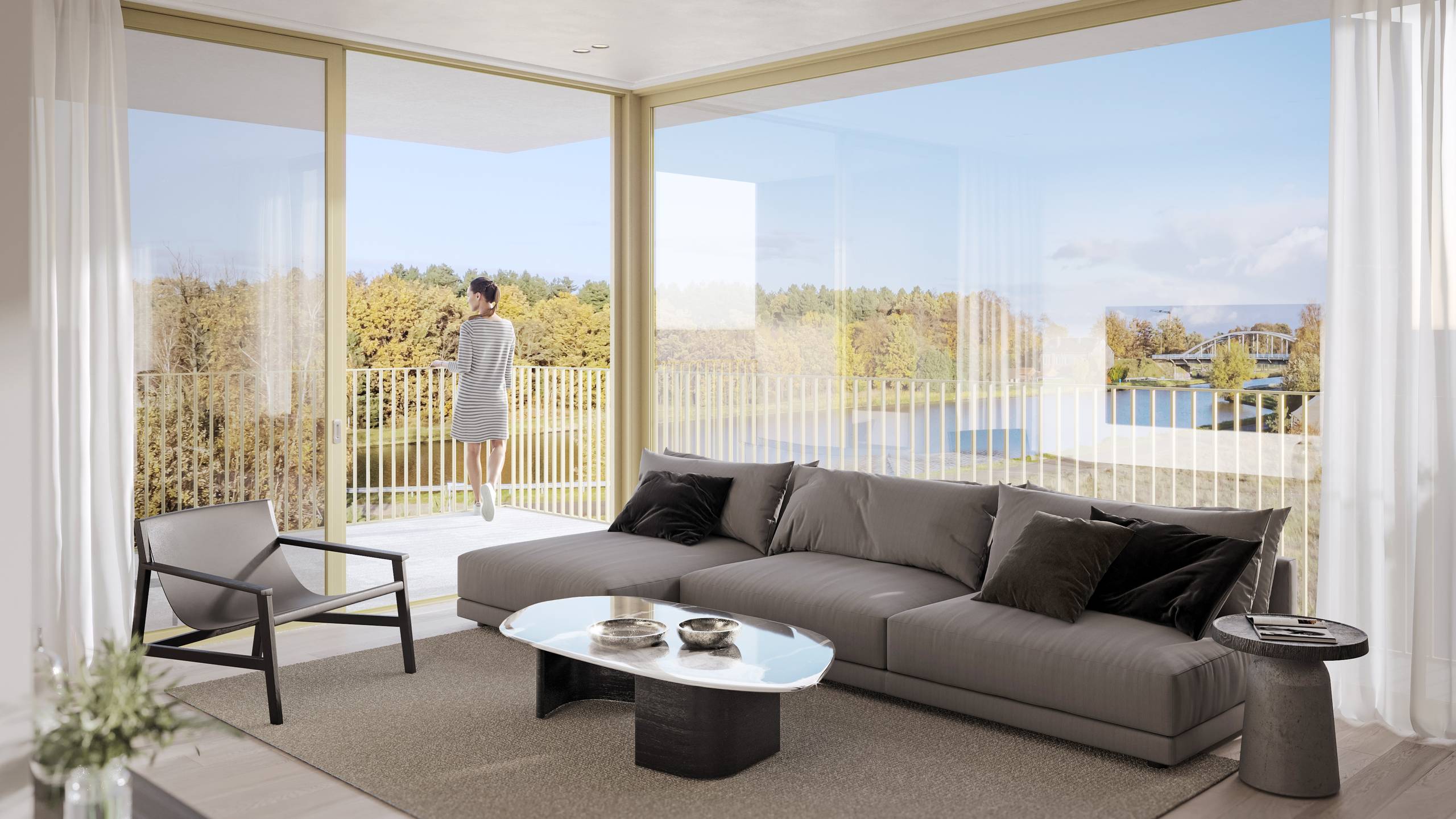 Prachtig nieuwbouwappartement aan het water - foto 4