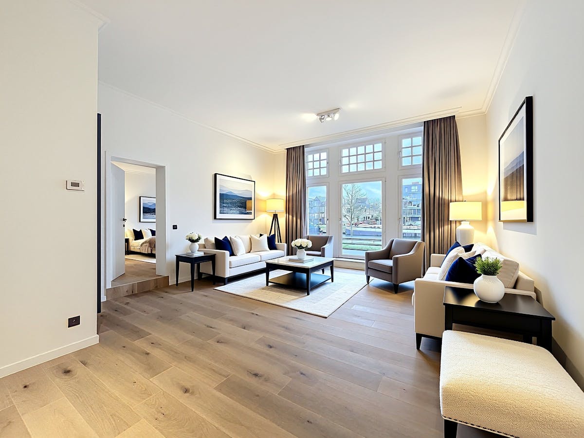 Volledig gerenoveerd appartement met 2 slaapkamers te huur in Brugge. - foto 2