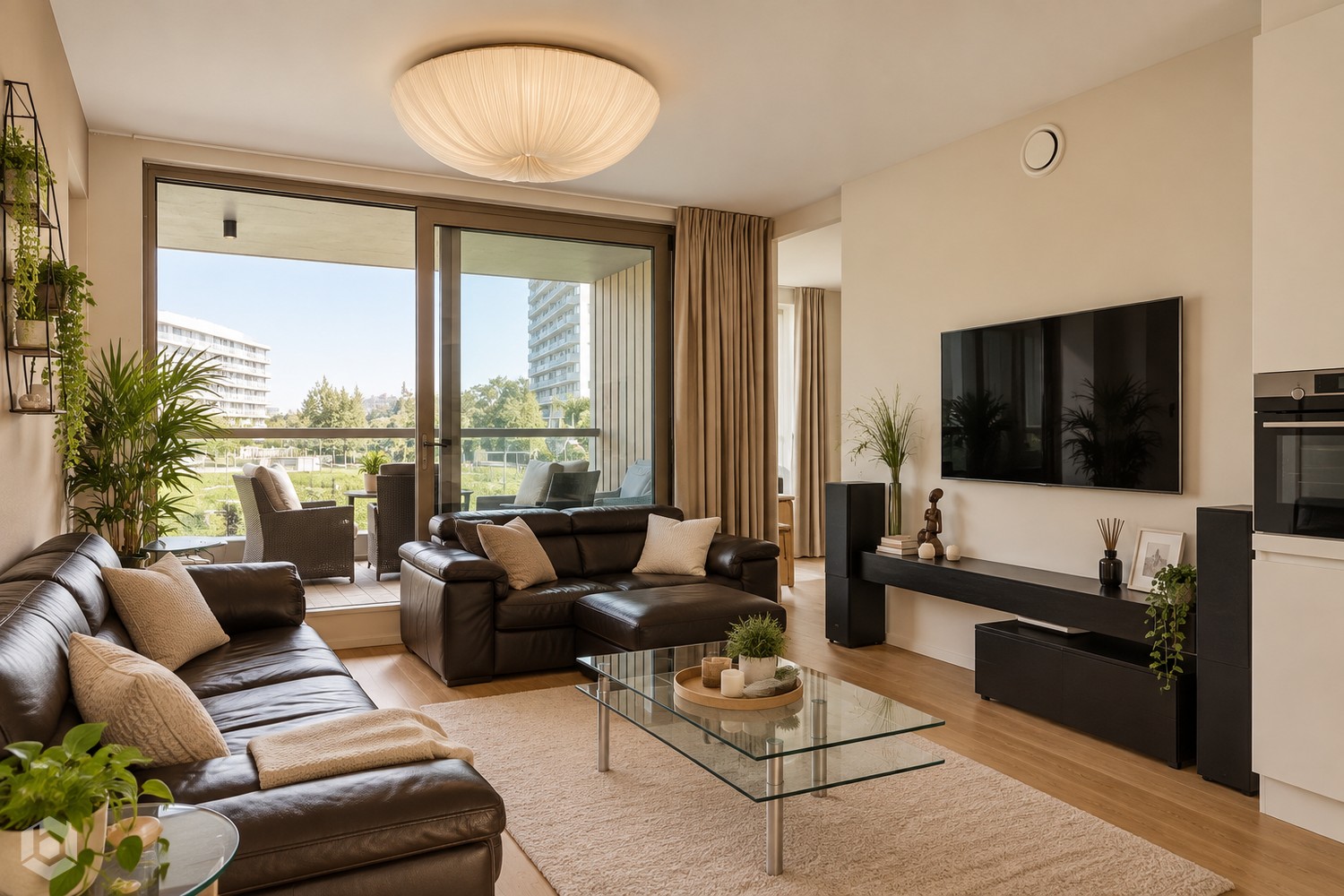 Uniek energiezuinig 3-slpk appartement met 2 bdkrs en 2 terrassen - foto 3