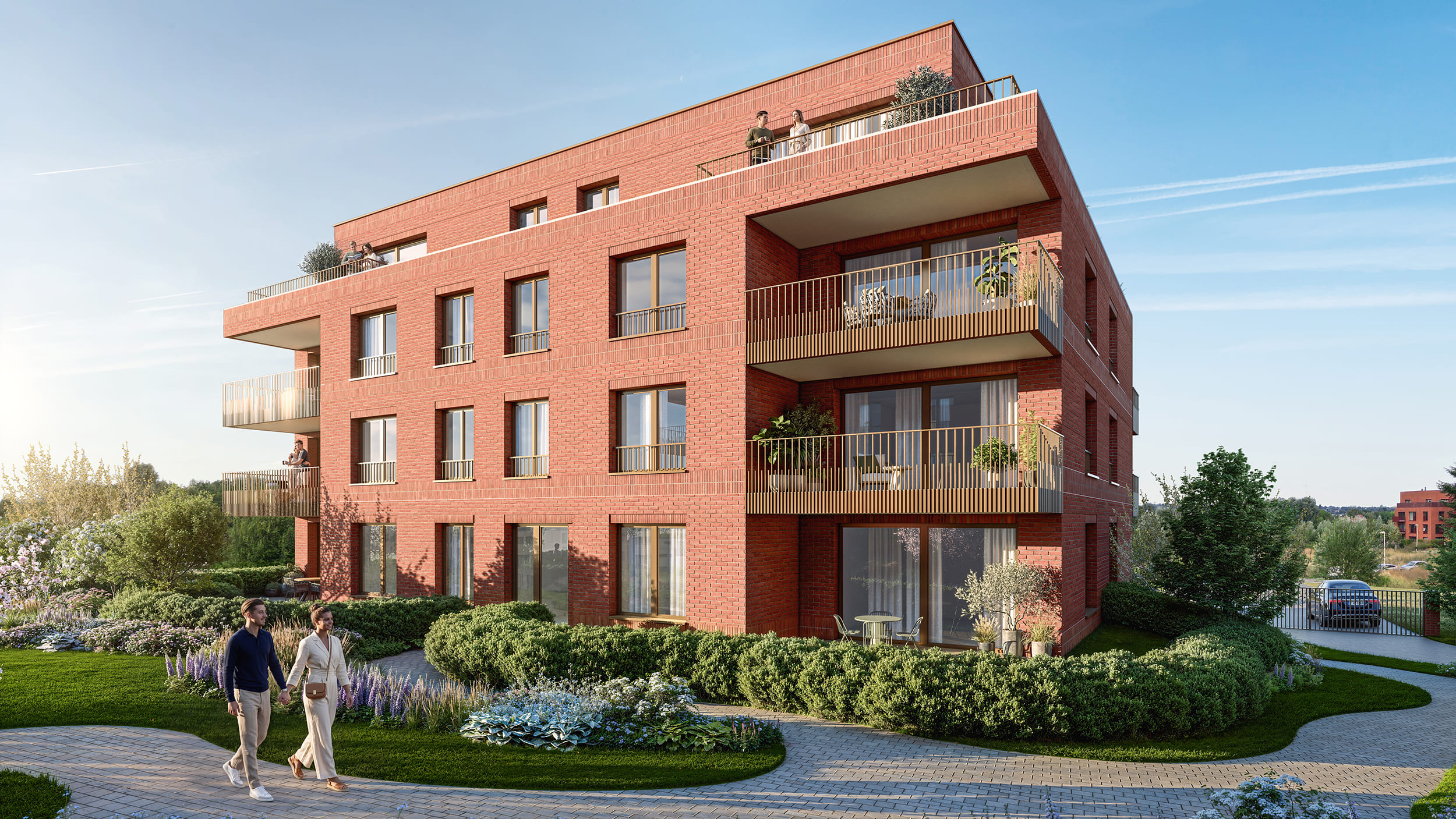 Ruim nieuwbouwappartement met 3 slaapkamers en terras - foto 4