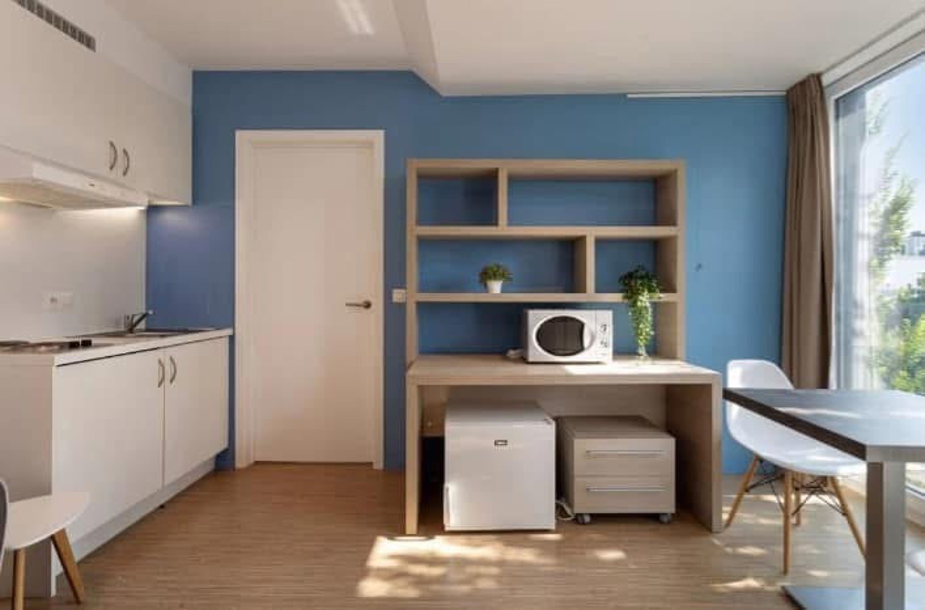 Prachtige studio met aparte slaapkamer en badkamer - foto 1