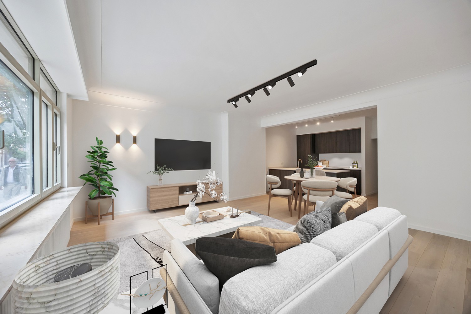 Gelijkvloers pareltje ±140m² met stadstuin en terras in hartje Antwerpen – Gerenoveerd in 2025 - foto 4