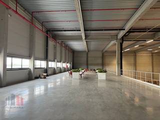 Nieuwbouw logistieke loods van 11.418 m² te huur in de XXL logistieke/semi-industriële ontwikkeling 'Genk Green Logistics' op de voormalige...