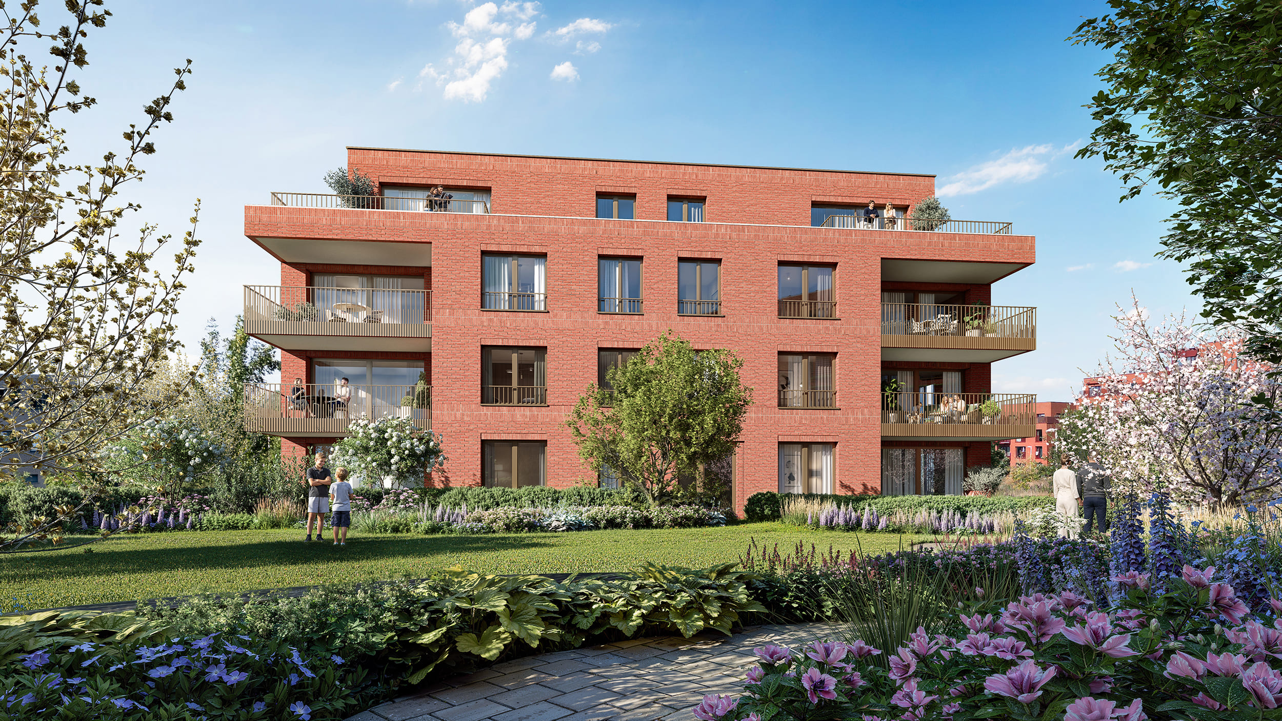 Ruim nieuwbouwappartement met 2 slaapkamers en terras - foto 5