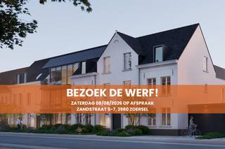 REEDS 50% VERKOCHT & WERKEN GESTART - 6% BTW mogelijk - Ook voor investeerders! Residentie DE LINDE wordt wellicht het meest klassevolle, architecturale en energetisch vooruitstrevende nieuwbouwproject van de gemeente Zoersel. De Linde is een uiterst energiezuinig BEN-10 woonconcept dat met de meest moderne technieken zal worden gebouwd; geothermie, vloerverwarming + koeling, ventilatie met warmterecuperatie, collectieve zonnepanelen enz. gecombineerd met een tijdloos architectuur en wordt opgetrokken in het centrum van Zoersel met alle faciliteiten alsook diverse in-en uitvalswegen in directe omgeving. <br /><br />Het project omvat 12 appartementen met 1 tot 3 slaapkamers die geheel naar eigen smaak worden afgewerkt en variëren tussen de 75m² en 105m². Alle appartementen zijn voorzien van een doordachte indeling alsook ruim bemeten terrassen en een gemeenschappelijke tuin. De graad van afwerking is hoog en gebeurt op basis van uw eigen keuze onder begeleiding van het ervaren bouwteam. Het parkeren van uw wagen doet u moeiteloos in de ruime ondergrondse parking waar eveneens de nodige bergingen voorzien worden die apart zijn aan te kopen. Bovengronds is nog een ruime fietsenstalling en vuilnisberging voorzien.<br /><br />Alle appartementen worden van het label BEN-10 voorzien waarbij men uitdrukkelijk de energiezuinigheid beoogt en waarvoor u een vrijstelling krijgt op de onroerende voorheffing de eerste 5 jaar. Dit is te danken aan alle hernieuwbare energie, ventilatiesystemen, vloerverwarming, HR+ beglazing enz, vloerverwarming + koeling enz. Lastenboek te verkrijgen op kantoor na afspraak. Verkoop onder de Wet Breyne. Realisatie door Fransen Bouwonderneming met tal van referenties in de buurt. Contacteer ons voor inzage in de plannen of lastenboek of via www.yvesvanpelt.be.