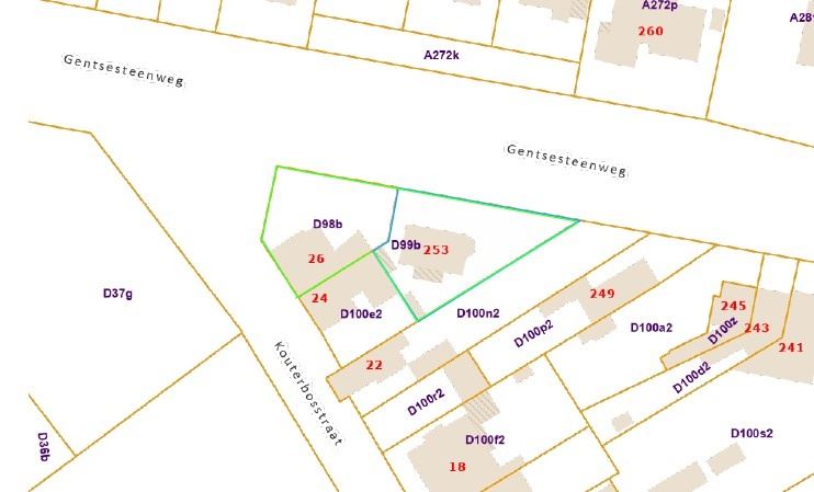 GENTSESTEENWEG – COMMERCIËLE TOPLOCATIE MET VEEL PARKING - foto 2