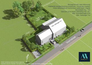 Mooi perceel bouwgrond van 1531m² voor een open bebouwing (zorgwonen/vrij beroep mogelijk) in Oppuurs. De bouwbreedte bedraagt 26m en de...