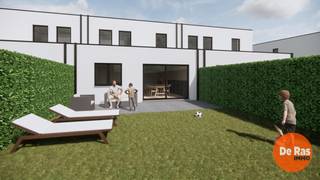 IMPE - Landelijk gelegen nieuwbouwwoning op uitzonderlijk mooie locatie<br /><br />6% BTW mogelijk!<br />Deze strakke moderne woning maakt deel uit van 6 nieuwe woningen. 4 half open en 2 gesloten bebouwingen.<br />Zeer rustig gelegen project, Zuid-West gerichte tuinen, met uitzicht op natuur en weides in een straatje zonder verkeer!<br /><br />De woningen bieden qua afwerking alles wat men vandaag kan wensen en is naar eigen smaak<br />Qua indelingen is er inkom met toilet, leefruimte en open keuken, doorloopberging en inpandige garage.<br />De verdieping biedt 3 ruime slaapkamers, een badkamer met inloopdouche en bad alsook een dressingkamer.<br /><br />Enkele bijkomende troeven: zeer energiezuinig wonen, regenwaterrecuperatie, warmtepomp, zonnepanelen, ventilatie D, aluminium ramen...<br /><br />Aankoop onder gesplitst stelsel:<br />Grondwaarde: €167.000 (registratierechten 12%)<br />Constructiewaarde: €320.000,00 (6% btw)<br />Totaal incl. btw, excl. kosten en excl. notariskosten: €526.240,00<br /><br />Details op kantoor na afspraak: 053/60.65.60