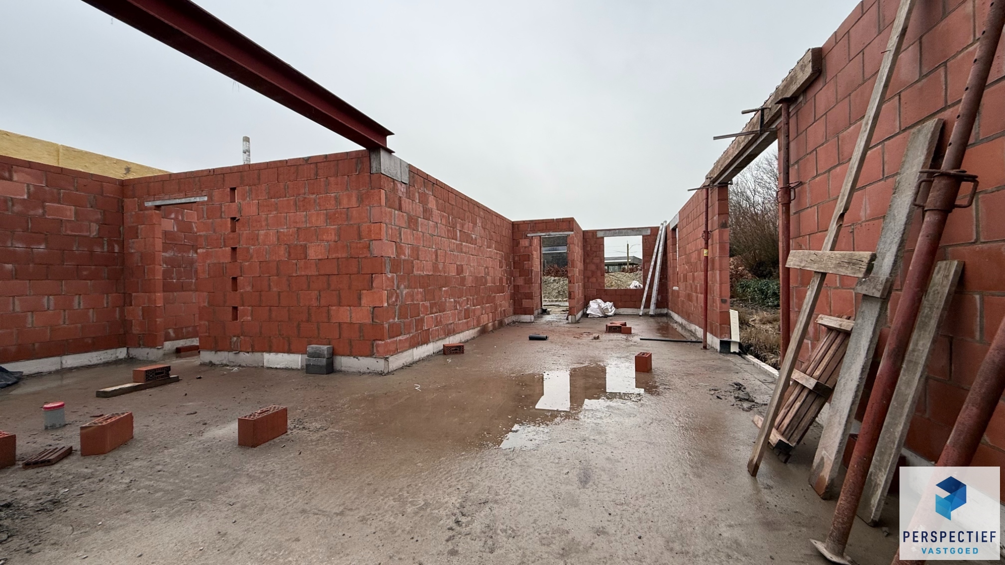 LAATSTE WONING  - Pastoriestijl - nieuwbouw met 4 slpk, en GROTE Zuidgerichte tuin te Oedelem - OPP; 853 m² - foto 2