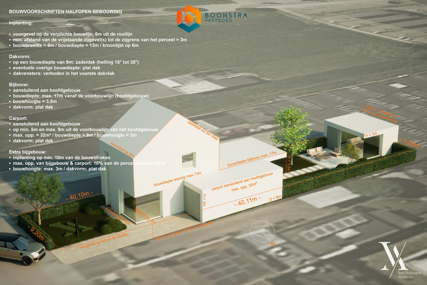 Bouwgrond halfopen bebouwing te Duffel - foto 1