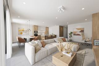 <p><strong> “Residentie Turneco” </strong></p>
<p>Gelijkvloersappartement met 2 slaapkamers (bruto oppervlakte 101m²) &amp; volledig omheinde, Zuidwest gerichte tuin (56,1m²), terras (13,8m²) &amp; private tuinberging</p>
<p><strong> INDELING</strong>: inkomhal met toilet, leefruimte met open keuken (51,7m²) , berging (3m²), 2 slaapkamers (14m² en 12,3m²), badkamer (4,2m²)</p>
<p><strong> POSITIEVE ASPECTEN</strong>:<br /><strong>Het verlaagde btw-tarief van 6% is van toepassing indien er aan de voorwaarden voldaan wordt </strong></p>
<p>Rustig gelegen, doch nabij verschillende faciliteiten zoals: treinstation (800m), centrum Turnhout (1500m)… en in vlotte verbinding met op- en afrit E34 (5 min. rijden)</p>
<p>Geplaatst met alle moderne technieken zoals: warmtepomp, zonnepanelen, vloerverwarming met actieve koeling, ventilatie C...</p>
<p>Carport(s) verplicht bij aan te kopen aan 18.150 EUR/ carport (excl. kosten)</p>
<p>Inclusief private tuinberging</p>
<p>Gemeenschappelijke fietsenstalling (3 per appartement)</p>
<p><strong> BIJZONDERHEDEN</strong>:</p>
<p>BEN-streefdoel: E-peil onder 20</p>
<p>Elk appartement dient aangekocht te worden met een carport</p>
<p>Onder toepassing van de Wet Breyne dus optimale bescherming voor de kopers</p>
<p>In de prijs zijn budgetten inbegrepen voor vloeren, tegels, badkamer en keuken</p>
<p>De opgegeven prijs is de prijs zonder kosten (21% BTW en 12% registratierechten). Deze opgegeven prijzen worden vermeerderd met de aktekosten, kosten basisakte, en de erelonen</p>
<p>De aansluitingskosten (water, elektriciteit..) zijn ten laste van de koper</p>
<p><strong> De beelden zijn impressies. Uit deze fotorealistische 3d-beelden kunnen geen rechten geput worden<br /><br />STEDENBOUWKUNDIGE INLICHTINGEN IN AANVRAAG<br /></strong></p>