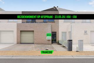 BEZOEKDAG 23/05/26 van 12:00 - 16:00Ontdek deze moderne en perfect onderhouden woning in de rustige Aalscholverstraat, op een uiterst gunstige...