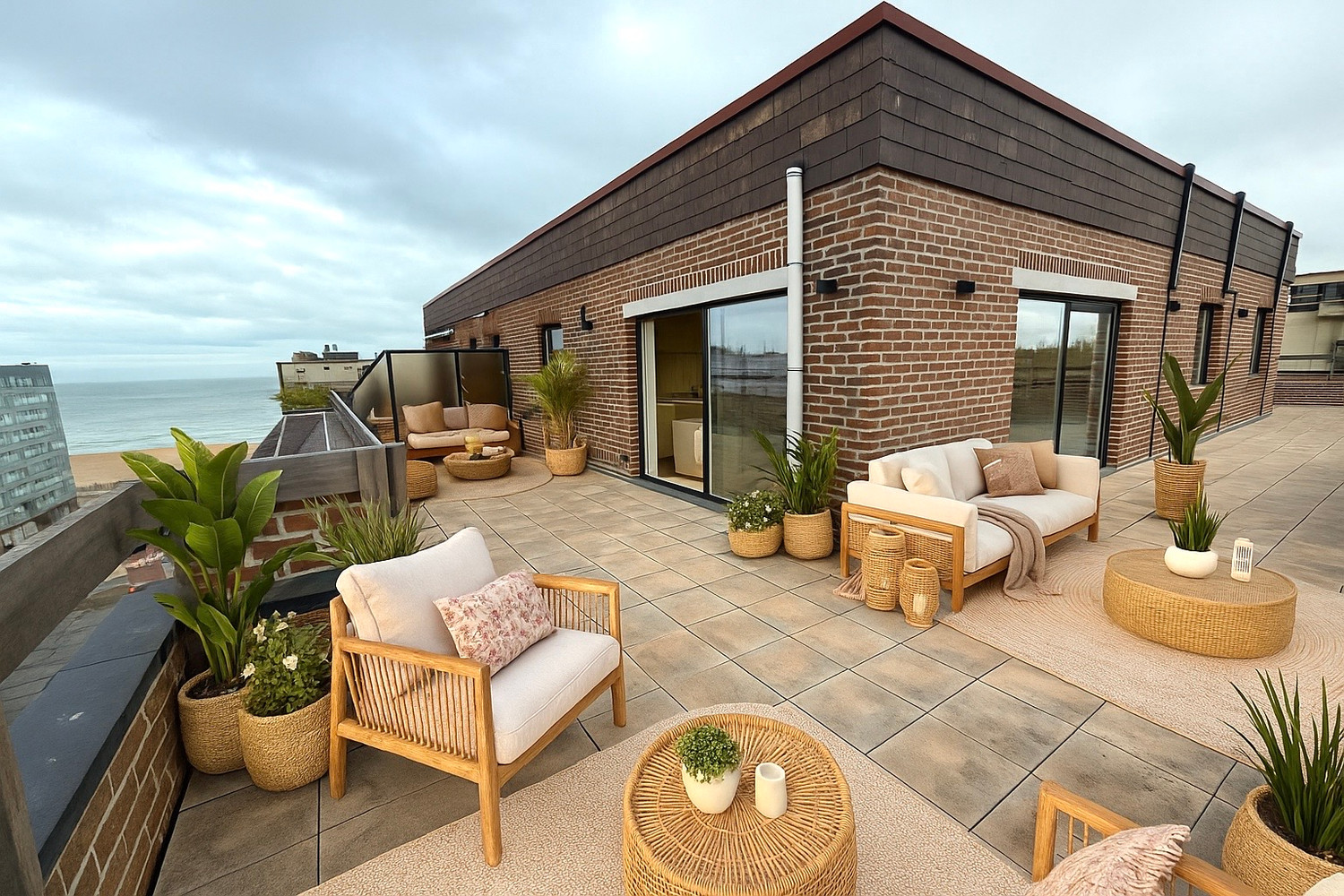 HIGH-END GERENOVEERD APP. MET 2 SLPKS, ZEEZICHT EN ZONNETERRAS RONDOM! - foto 2