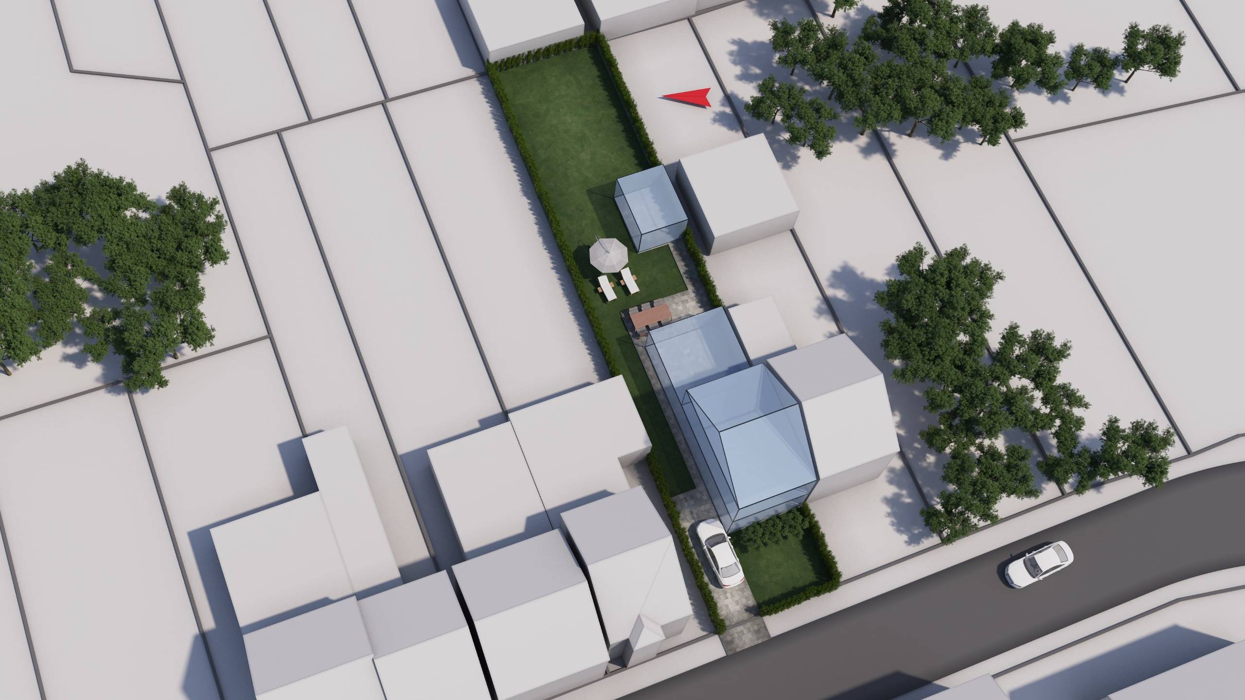 Rustig en residentieel gelegen bouwgrond van ca. 419 m² voor een eengezinswoning HOB - foto 1