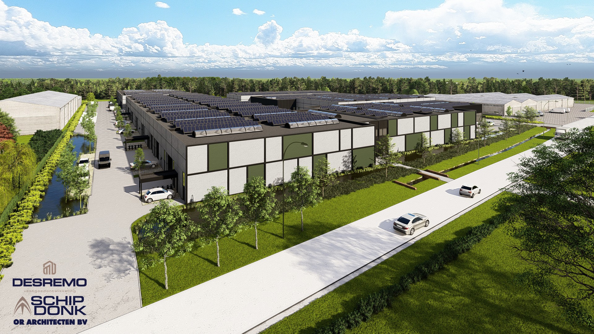 Nieuwbouw KMO-unit 566 m² te Deinze - photo 1