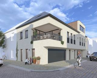 Aan het centraal gelegen Kerkplein te Wingene kunt u deze projectgrond waarvan het huidige gebouw nog dient afgebroken te worden terugvinden.<br />De bouwvergunning en plannen zijn aanwezig voor twee eengezinswoningen.<br /><br />De eerste woning gelegen op de hoek van de Zandbergstraat en het Kerkplein, beschikt niet over een tuin.<br />De bebouwde oppervlakte bedraagt 68,53 m².<br /><br />De tweede woning heeft een tuinzone met een breedte van ca. 7,24 m en een diepte variërend tussen ca. 3,54 m en ca. 5,62 m.<br />De bebouwde oppervlakte bedraagt 64,74 m².<br /><br />Beide woningen tellen twee bouwlagen onder een hellend dak.<br /><br />Woning 1:<br />GV: inkomhal - gastentoilet - dubbele garage <br />1e V: woonkamer - bureauhoek - open keuken - berging - terras<br />2e V: nachthal - apart toilet - 2 slaapkamers - badkamer <br /><br />Woning 2:<br />GV: inkomhal - gastentoilet - dubbele garage - tuintje<br />1e V: woonkamer - bureauhoek - open keuken - berging - terras<br />2e V: nachthal - apart toilet - 3 slaapkamers - badkamer<br /><br />De bouwvergunning is reeds aanwezig, waardoor je direct aan de slag kunt met de realisatie van dit project.<br /><br />Neem alvast contact met ons op voor meer informatie of een bezichtiging!