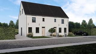 In de landelijke en gegeerde deelgemeente Rijkhoven bieden wij deze twee aantrekkelijke bouwgronden aan, rustig gelegen in de Bammestraat.De percelen Lot 1 (5a66) en Lot 2 (5a78) bevinden zich in een aangename, groene omgeving met een vlotte verbinding naar het centrum van Bilzen en omliggende steden zoals Hasselt en Genk. Dankzij de combinatie van rust en bereikbaarheid geniet je hier van het beste van twee werelden.<br />De omgeving kenmerkt zich door haar landelijke charme, met uitgestrekte velden, wandel- en fietsroutes en een aangename woonomgeving. Tegelijk bevinden winkels, scholen en openbaar vervoer zich op korte afstand, wat deze locatie bijzonder praktisch maakt voor gezinnen en pendelaars.<br />Beide bouwgronden zijn niet overstromingsgevoelig gelegen. Dit is een uitstekende opportuniteit voor wie op zoek is naar een bouwgrond op een rustige, maar centrale locatie, ideaal voor het realiseren van uw droomwoning.<br />De voorgestelde landelijke woning heeft een oppervlakte van 134 m2 en 48m2 zolder. Er is een eet- en zithoek voorzien en een ruime keuken met berging. Boven zijn er alvast 2 slaapkamers en een badkamer met douche. op de zolder zijn nog extra kamers mogelijk. Warmtepomp, vloerverwarming, zonnepanelen, ventilatie D+ zijn reeds voorzien. Alle keuzes i.v.m. de afwerking van de woning zijn naar wens bespreekbaar. Ook het ontwerp van de woning is slechts een voorstel en kan volledig met jou op maat uitgewerkt worden. Vanaf casco afwerking biedt de woning je alvast alle zekerheden en garanties en van daaruit kan je zorgeloos verder afwerken. Een volledig afgewerkte woning is natuurlijk ook mogelijk! Dit project wordt aangeboden i.s.m. Immovadis<br />Meer info neem contact met bouwadviseur Luc 011/ 450 280<br /><br />SLEUTEL OP DE DEUR AFWERKING<br /><br />Ruwbouw winddicht <br />Sanitaire leidingen (inclusief hergebruik van regenwater)<br />Elektriciteit<br />Vloerverwarming & warmtepomp<br />Pleisterwerken<br />Isolatiewerken en chape<br />EPB berekening<br />Ventilatiesysteem D+<br />Keuken<br />Sanitaire toestellen<br />Tegelvloeren op het gelijkvloers en in de badkamer<br />Binnendeuren <br />Trap in rubberwood<br />Voegwerken<br />8 Zonnepanelen<br />Kostprijs architect en veiligheidscoördinatie incusief<br /><br />Prijs Sleutel op de deur:<br />€407 000 excl. kosten op grond en constructie<br />€499 000 incl. kosten op grond en constructie
