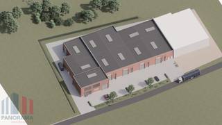 Kwaliteitsvol nieuw te bouwen KMO-park "Hezeschrans" te koop, bestaande uit 9 KMO-units met oppervlaktes tussen 211 m² en 414 m² (eventueel samen...