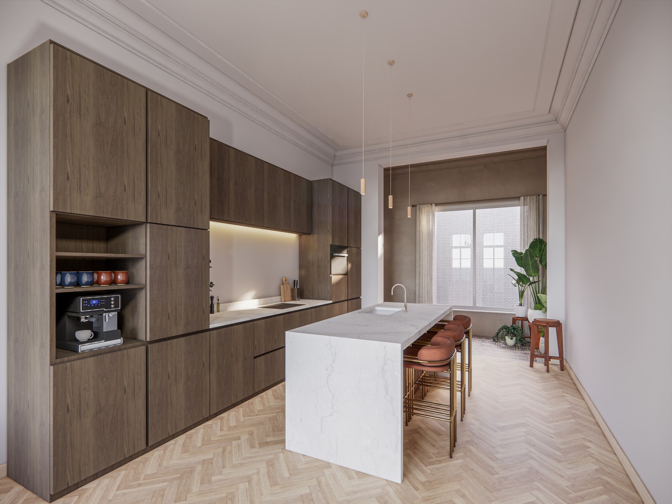 Volledig vernieuwd gebouw met 3 stijlvolle appartementen – stadsrand Oostende ! - foto 2