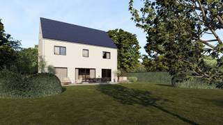 Droomt u van een woning die tot in de puntjes aan uw stijl en comfort is aangepast?Deze nog te bouwen luxe villa op een uitzonderlijk perceel van 22...