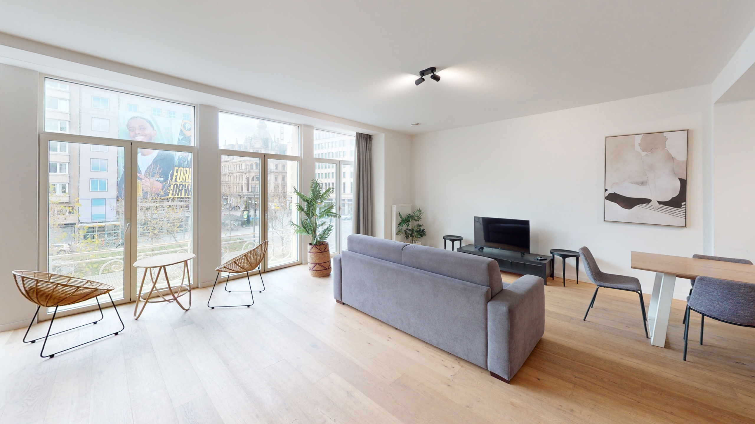 Appartement à louer à Anvers avec 3 chambres - photo 3