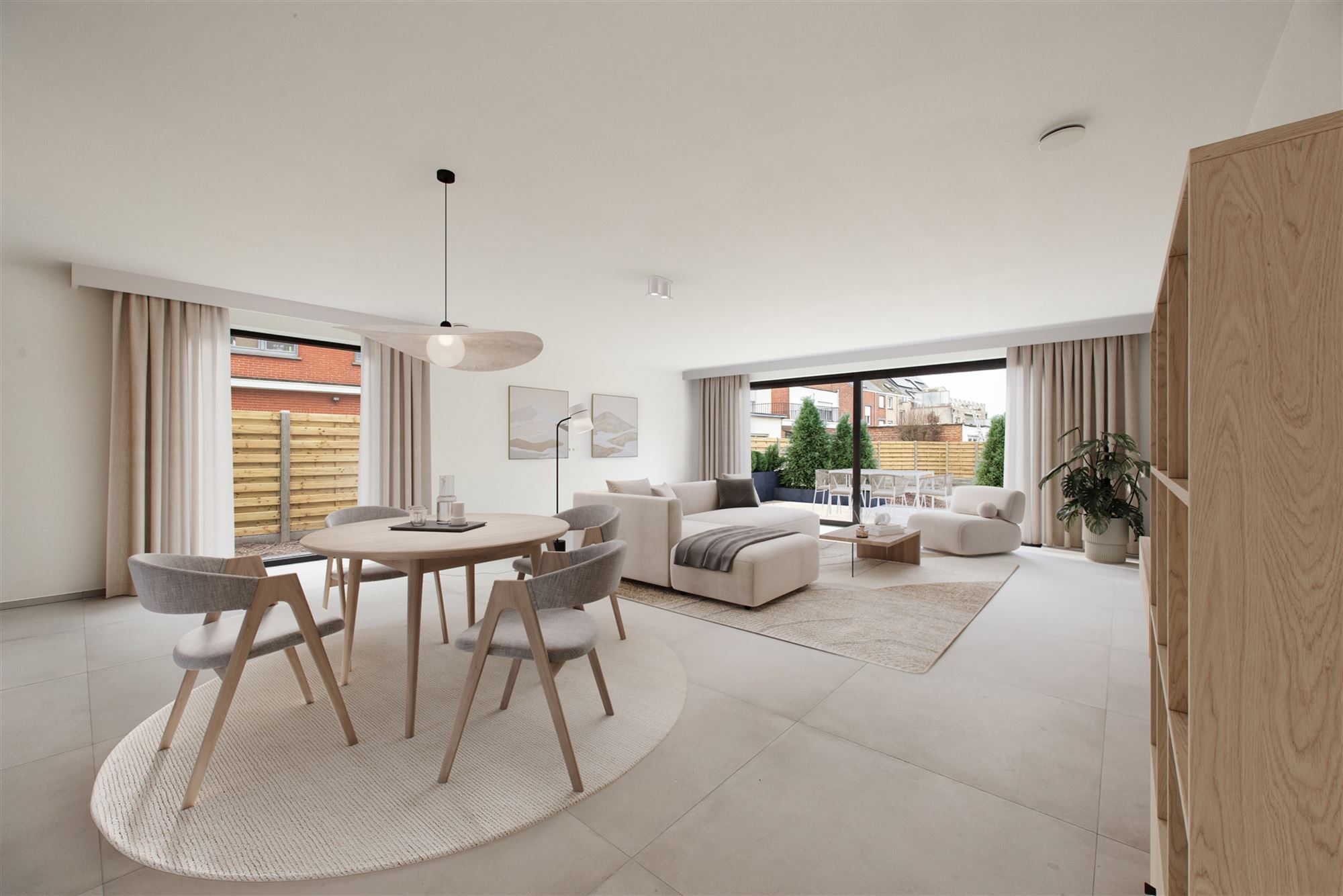 Maison de construction récente avec 5 chambres, 2 salles de bains et jardin - photo 3