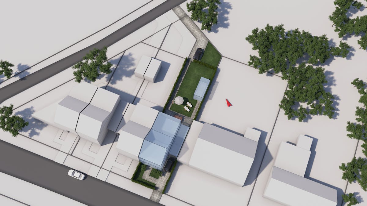 Terrain de 432 m² pour bâtiments mitoyens à Kontich - photo 3