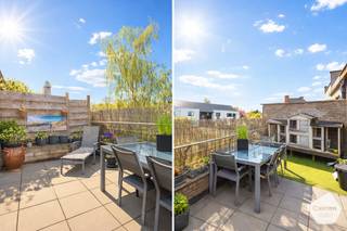 <u><strong>OPENDEURMOMENT OP DONDERDAG 30 APRIL 2026 ( tussen 15u00 en 18u00)</strong></u><br /><br />U kunt een BOD uitbrengen op deze woning, rekening houdend met de AANVANGSPRIJS van <strong>€ 282.000,00</strong> elk hoger BOD wordt voorgelegd aan de eigenaars die al dan niet kunnen ingaan op dit aanbod.<br /><br />Dit moderne duplexappartement in Sint-Joris in de residentie De Esdoorn (bouwjaar 2008) (1ste en 2de verdieping) is een ideaal appartement voor wie op zoek is naar een rustige en aangename leefomgeving. Dit is <strong>gebouwd in 2008 </strong>beschikt over alle moderne factoren en een bewoonbare oppervlakte van <strong>109 vierkante meter.</strong> Dit appartement bestaat uit een inkomhal met apart toilet en een vestiairekast. Zonnige leefruimte met open keuken met een aanpalend zuidgericht zonneterras <strong>met uitzicht op het groen</strong>. De open keuken is volledig ingericht en er  is tevens een berging/wasplaats aan de keuken. Onder de trap is er ook nog een berging aanwezig. Op de tweede verdieping bevinden zich nog 3 slaapkamers en een badkamer met ligbad/douche en een wastafel in meubel er is tevens nog een apart toilet. In de ondergrondse verdieping bevindt zich de <strong>private autostaanplaats</strong> en bergruimte alsook de gemeenschappelijke fietsenstalling. Het appartement is gelegen in een rustige straat. Ook is het station van Beernem vlot en veilig bereikbaar met de fiets. Vlot met de bus naar het centrum van Brugge! Energielabel A!<br /><br /><strong><u>Eerste verdieping:</u></strong>
<ul>
	<li>Inkomhal met apart toilet;</li>
	<li>Zonnige leefruimte met open keuken met veel kastruimte;</li>
	<li><u><strong>Prachtig zonneterras</strong></u> aan de leefruimte;</li>
	<li>Aparte berging en wasplaats aan de keuken;</li>
	<li><strong><u>Open keuken</u></strong> voorzien van alle toestellen en ingemaakte kasten;</li>
	<li>Berging onder de trap.</li>
</ul>
<strong><u>Tweede verdieping te bereiken met de trap</u></strong>

<ul>
	<li>3 mooie slaapkamers;</li>
	<li>Badkamer met ligbad/douchemogelijkheid en wastafel in meubel;</li>
	<li>Apart toilet;</li>
</ul>
<strong><u>Ondergrondse verdieping:</u></strong>

<ul>
	<li>Ondergrondse staanplaats met berging;</li>
	<li>Gemeenschappelijke fietsenberging.</li>
</ul>
<strong><u>Troeven:</u></strong>

<ul>
	<li><strong>Dit appartement is instapklaar;</strong></li>
	<li><strong>Bouwjaar 2008;</strong></li>
	<li><strong>Prachtig zonneterras;</strong></li>
	<li><strong>Centraal Stofzuigsysteem;</strong></li>
	<li><strong>Energielabel A!</strong></li>
	<li><strong>Airco.</strong></li>
</ul>
<br />Voor meer informatie of verdere vragen over dit appartement contacteer ons via: <strong>oostkamp@caenen.be</strong><br /><br /><br /><br /> 