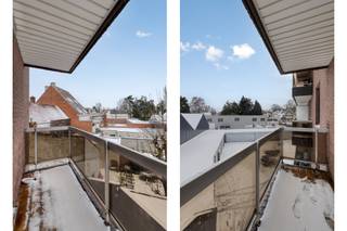 Dit lichtrijk hoekappartement is gelegen op het tweede verdiep in de Keukeldam in Waregem.IndelingRuime inkomhal met aansluitend de leefruimte en een...