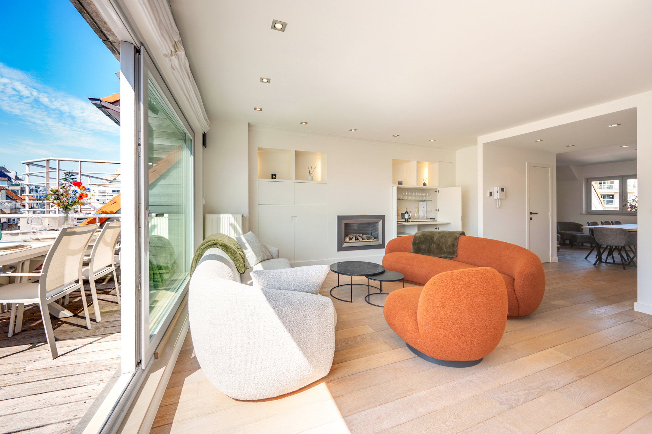 Unieke penthouse met 3SLK én riant zonneterras nabij het Rubensplein en de zee - foto 3