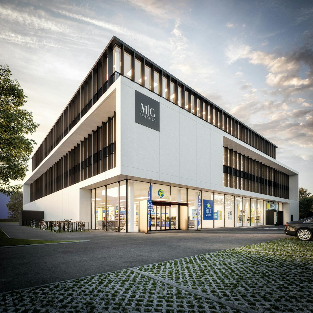 Newly built office (369 m²) for rent in MG Square in Ghent - photo 2
