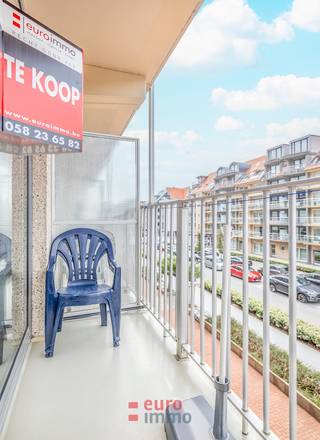 Deze gemeubelde studio is democratisch geprijsd en beschikt bovendien over een gezellig terras. Gelegen op de eerste verdieping heeft men een mooi zicht op de recent gerenoveerde Franslaan.<br />Ook de Zeedijk en winkelstraat zijn slechts op enkele voetstappen verwijderd. Perfect om hiervan uw gezellige vakantieverblijf te maken. op heden verhuurd op jaarbasis.<br />EPC = 686