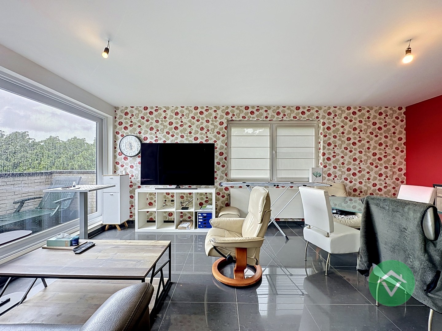 Lichtrijk appartement met garage en prachtig zicht op het park ’t Oosthof te Koekelare - foto 4