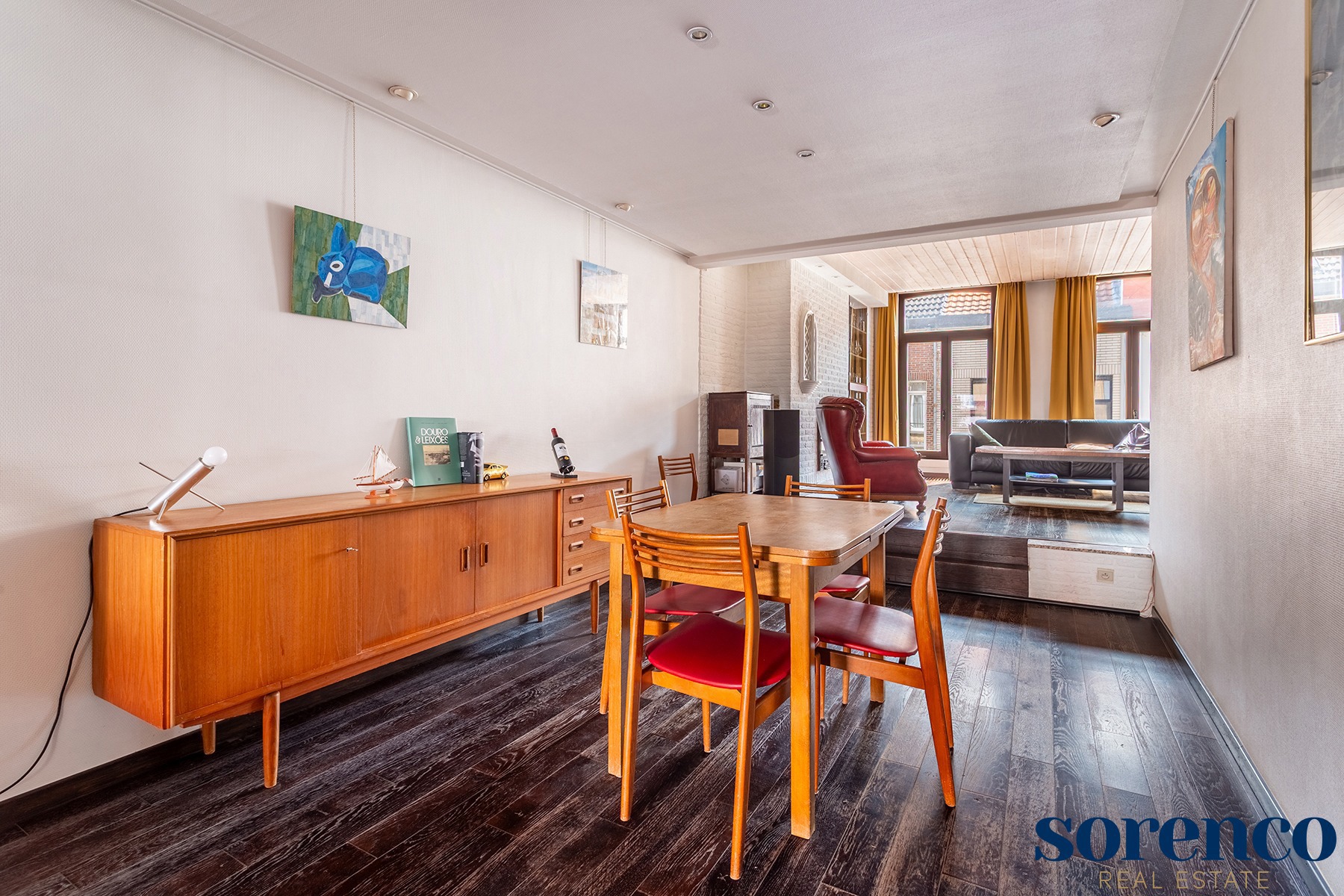 Ruime bel-etage in rustige doodlopende straat te Antwerpen - foto 2