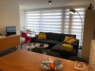 Op slechts 100m van het station en in het centrum van Lokeren vinden we dit modern, recent gebouwd appartement.<br />Het appartement bevindt zich op de tweede verdieping en is te bereiken via een ruime lift en/of trappenhal.<br /><br />De lichtrijke leefruimte met volledig ingerichte open keuken zorgt ervoor dat je kwalitatief en zorgeloos kan wonen. <br />Het appartement beschikt over een ruime berging, apart toilet, badkamer met douche en wastafel, 1 slaapkamer en een zongericht terras. <br /><br />Het appartement is tevens geschikt voor een hulpbehoevend publiek. Zo is de douche voorzien van een uitklapbaar stoeltje en zijn er handgrepen geplaatst waar nodig. <br /><br />Huurprijs: 775€/maand + 25€/maand gemeenschappelijke kosten<br /><br />Wat je nodig hebt, kan je in de onmiddellijke omgeving terugvinden.<br /><br />Interesse? Contacteer Pieterjan voor een bezoek op pw@entree.be of 0472 80 20 65<br /><br /><br /><br />