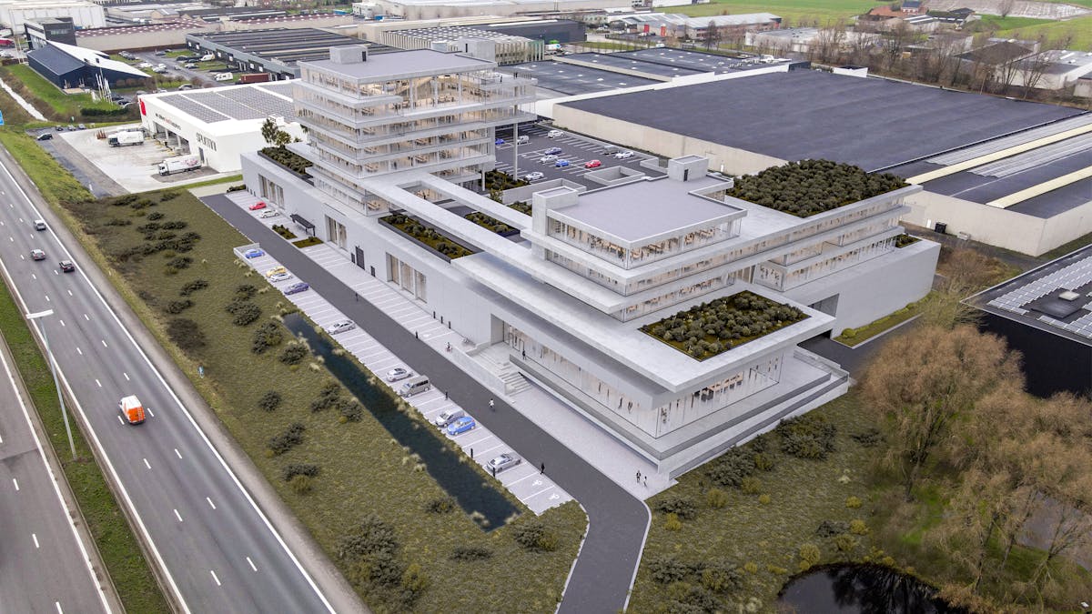 Magazijn van ca. 704 m² te huur in "The Edge" in Waregem - foto 2