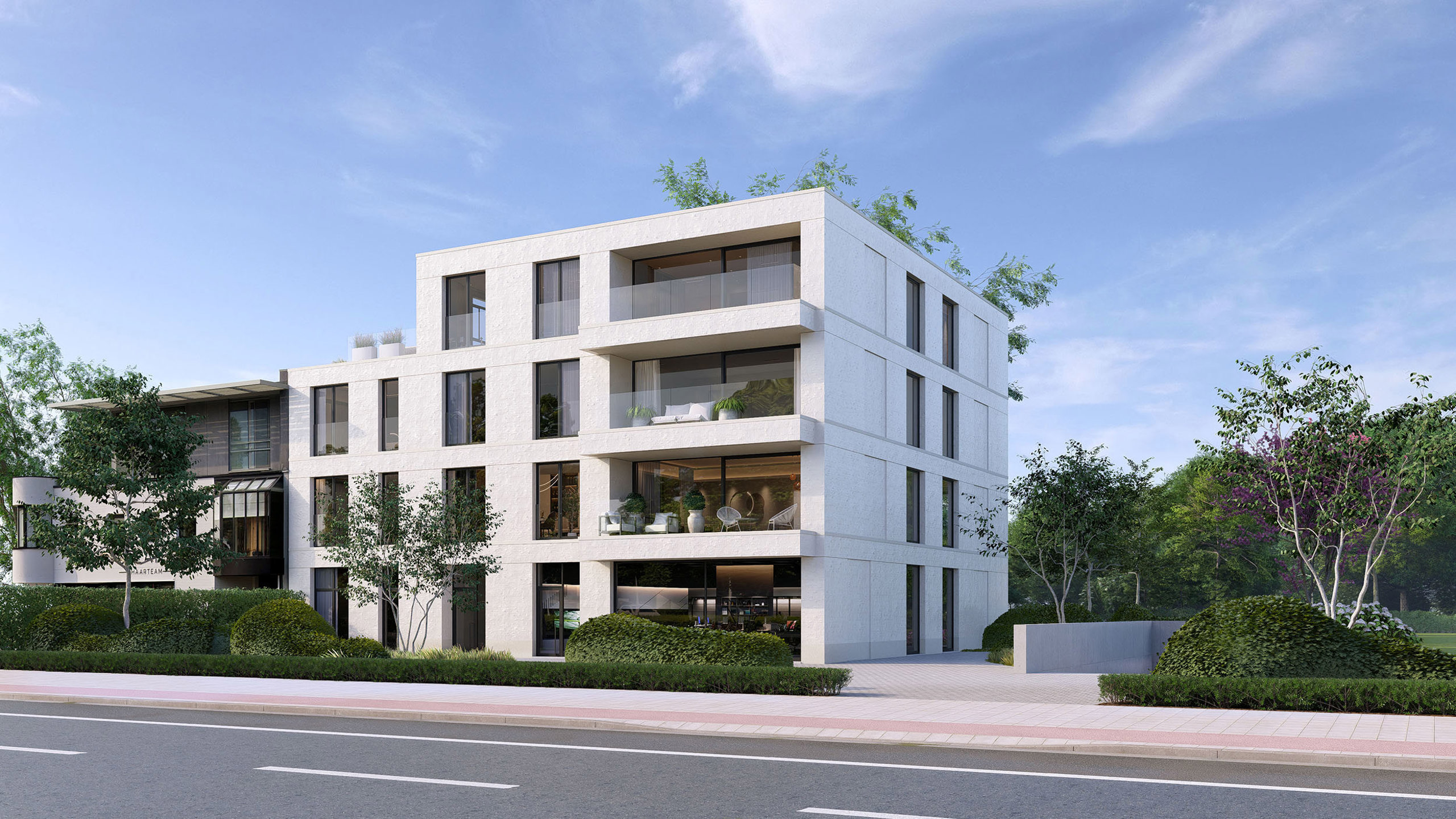 Luxe nieuwbouw 2 slpk met 2 terrassen incl autostaanplaats - foto 2