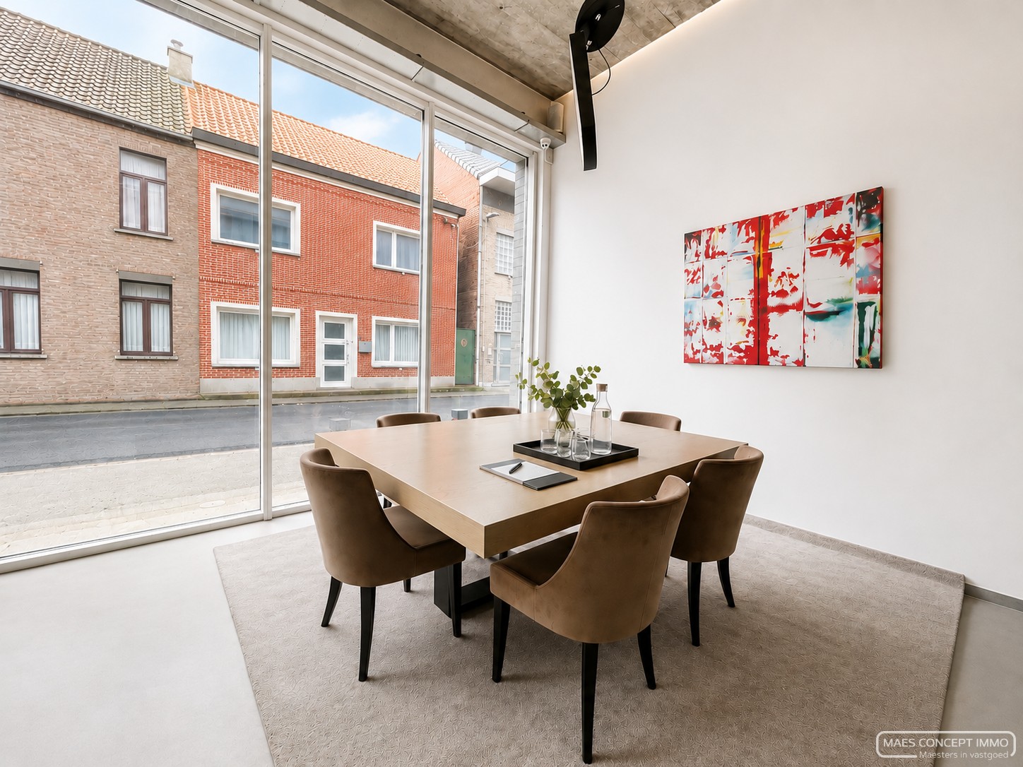 Instapklaar gelijkvloers kantoor te huur vlak bij N60 - foto 3