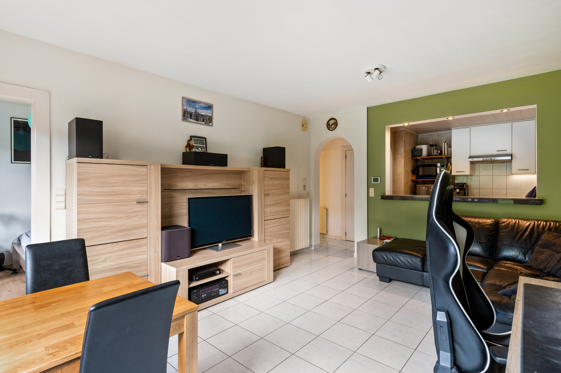 Gelijkvloers appartement met ZW-tuin - foto 2