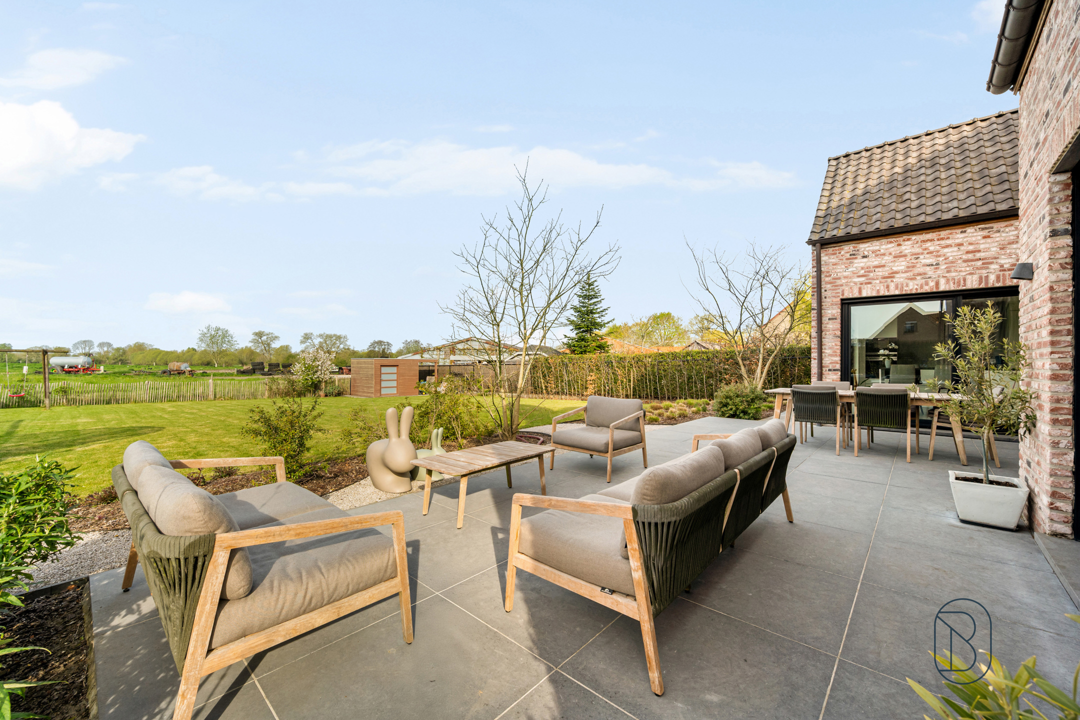 Recente pastorij met prachtig zicht, op 1km van Ronse - foto 4