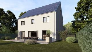Droomt u van een woning die tot in de puntjes aan uw stijl en comfort is aangepast?Deze nog te bouwen luxe villa op een uitzonderlijk perceel van 22...