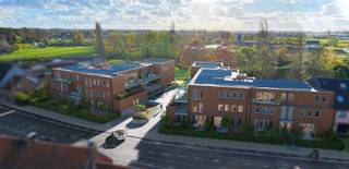 Ontdek deze exclusieve nieuwbouwresidentie Céleste, bestaande uit 14 BEN appartementen met 1, 2 of 3 slaapkamers met elk hun ruim terras. De appartementen zijn voorzien van een moderne afwerking, warmtepomp en ventilatiesysteem D. Met een mooie gemeenschappelijke tuin. 14 ondergrondse staanplaatsen aan 25.000 € excl kosten per staanplaats. 14 ondergrondse kelders aan 5.000 € excl kosten per kelder. <br />Deze woning (ca 176 m²) beschikt op het gelijkvloers over een inkomhal, apart gastentoilet, living met open ingerichte keuken, berging/wasplaats, terras (ca 20 m²) en tuin. Op de 1e verdieping: badkamer met inloopdouche en dubbel lavabomeubel, apart toilet en 4 slaapkamers. Prijs: 546.480 euro excl btw en registratie.. Rustig gelegen aan de rand van Sint-Niklaas. Gemakkelijke bereikbaarheid. <br />Meer info via olivier@immo-en-cie.be of 0475/970.780.