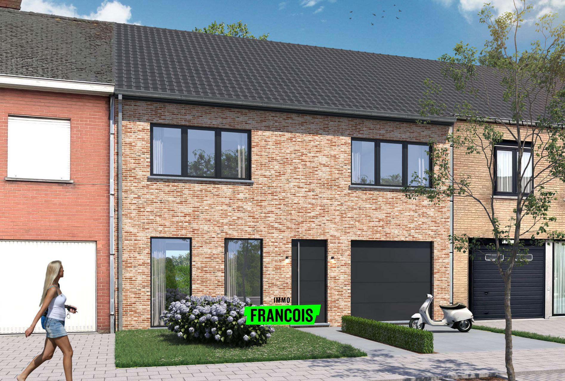 Maison à vendre à Bruges avec 4 chambres - photo 1