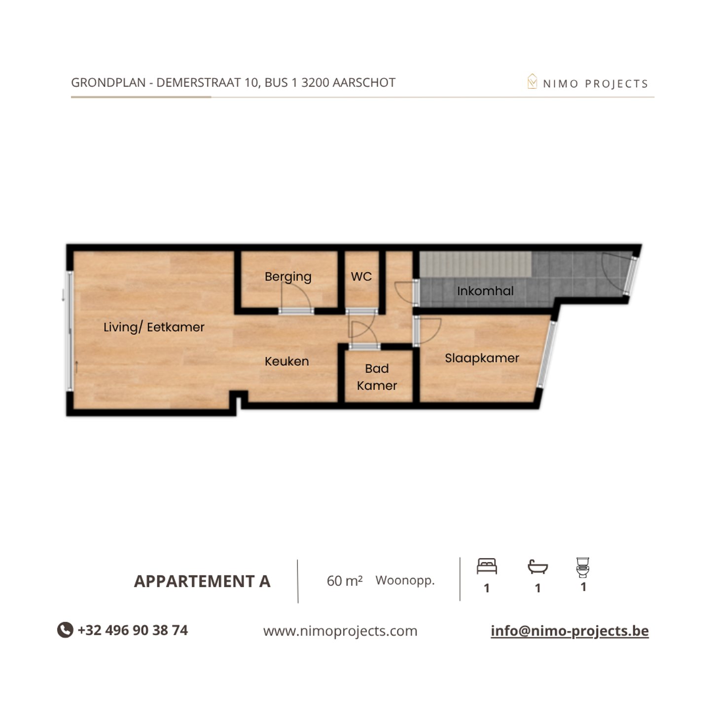 Gerenoveerd appartement met één slaapkamer op toplocatie - foto 5