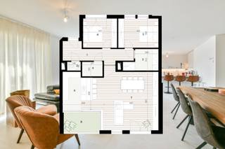 Residentie “Ace” is een stijlvol en exclusief nieuwbouwproject in het levendige centrum van Wenduine (De Haan). Dit kleinschalige project telt slechts acht ruime, luxueus afgewerkte appartementen, ontworpen voor wie comfort, kwaliteit en rust weet te waarderen.<br /><br />Maak kans op 6% BTW<br /><br />De eerste appartementen zijn reeds opgeleverd. Ook in dit project kan men genieten van het verlaagde BTW-tarief van 6%. U heeft bovendien nog de mogelijkheid om uw afwerking volledig te personaliseren via de toonzalen van VERHELST, ALSAN en KASTER Keukens. <br /><br />Ruimte, licht en royale terrassen<br /><br />De appartementen beschikken over twee slaapkamers en variëren in oppervlakte van 115 tot 120 m². Elk appartement is voorzien van een ruim terras tot 20 m², ideaal om te genieten van de groene omgeving en de frisse zeelucht. De architectuur combineert tijdloze elegantie met maximaal wooncomfort.<br /><br />Hoogwaardige materialen & duurzame afwerking<br /><br />Residentie “Ace” werd ontworpen met bijzondere aandacht voor detail, kwaliteit en duurzaamheid. De combinatie van EPDM-dakbedekking, hoogwaardige baksteen en ecologische Wienerberger-materialen garandeert een stijlvolle én duurzame uitstraling. Daarnaast beschikt het gebouw over een gemeenschappelijk, betegeld zonneterras van 75 m² in een verfijnde Off White-afwerking.<br /><br />Energiezuinig en toekomstgericht wonen<br /><br />Dankzij een geothermische warmtepompinstallatie met vloerverwarming behaalt Residentie “Ace” een gunstig E-peil tussen 31 en 40. Voor wie nog verder wil investeren in energie-efficiëntie, zijn zonnepanelen optioneel beschikbaar.<br /><br />Topligging op 500 meter van zee<br /><br />Wonen in Residentie “Ace” betekent wonen op een uitstekende locatie, op slechts 500 meter van strand, duinen en bos. U geniet hier van een perfecte balans tussen natuur, ontspanning en bereikbaarheid. Binnen het project zijn groenvoorzieningen en parkeermogelijkheden voorzien, met de optie tot aankoop van een private staanplaats en/of berging.<br /><br /> 6% BTW mogelijk<br />Bij aankoop kunt u – mits naleving van de wettelijke voorwaarden – nog genieten van het verlaagde BTW-tarief van 6%:<br />- Aankoop op persoonlijke titel<br />- Minstens 50% eigen bewoning<br />- Inschrijving op het adres zodra bewoonbaar<br />- Enige en eigen woning<br />Deze voorwaarden gelden gedurende minstens vijf jaar<br /><br />Uw kans op exclusief kustwonen<br /><br />Residentie “Ace” combineert luxueus wonen, energiezuinig comfort en een topligging aan zee. Een unieke opportuniteit voor eigen bewoning of een duurzame investering aan de Belgische kust.<br /><br />👉 Meer info: www.residentie-ace.be
