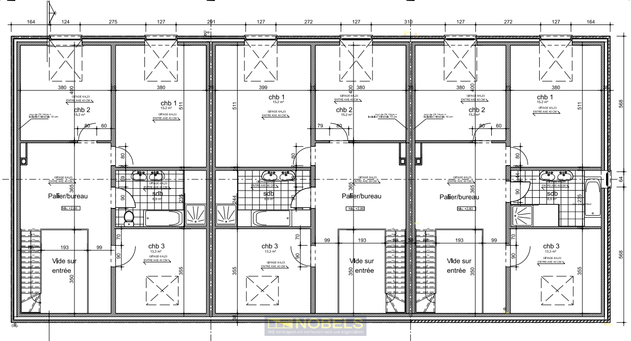 Te koop, projectgrond met vergunde plannen voor 3 woningen te Ghoy - foto 4