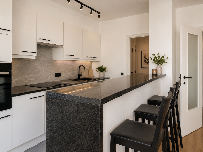 Residentieel gelegen, instapklaar appartement met 2 slaapkamers, terras, kelder en ruime Garage (energielabel B...) - photo 3