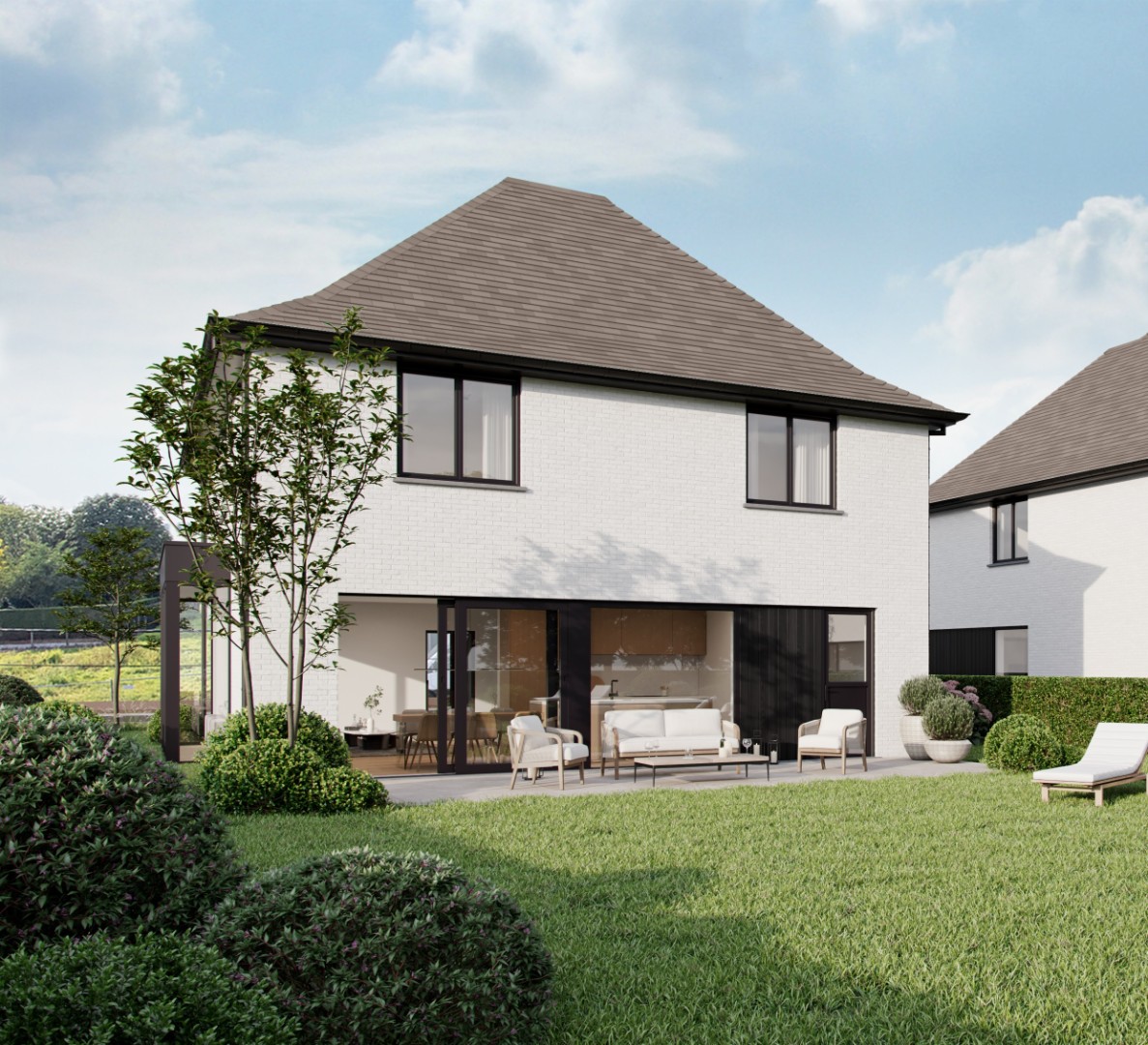 Luxe nieuwbouwwoning te koop in Lievegem. - foto 2